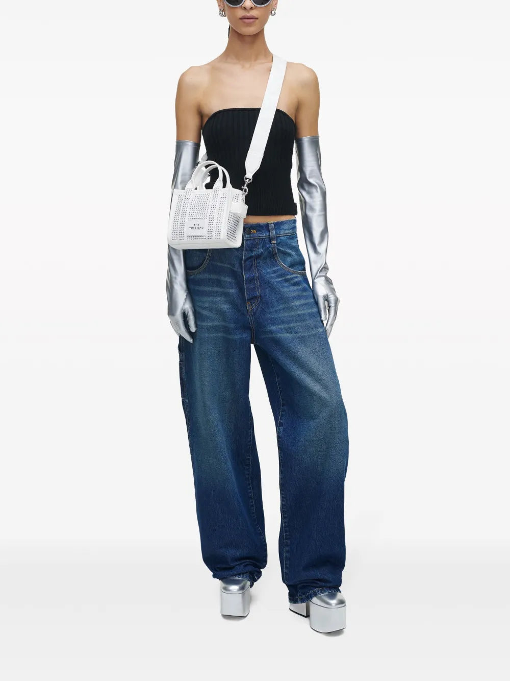 The Crystal canvas crossbody bag