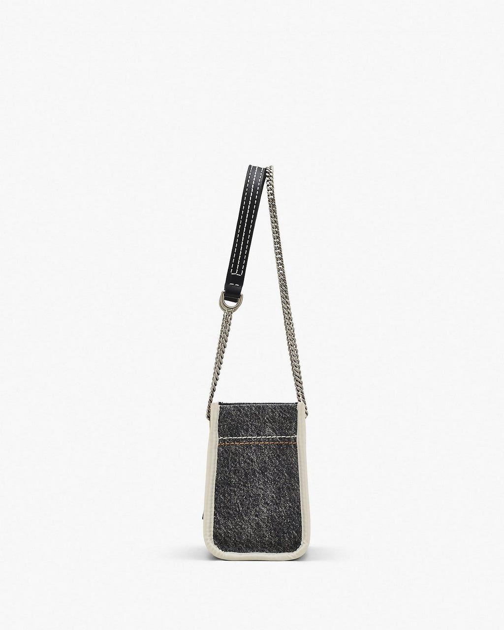 The Denim Chain Crossbody Tote Bag