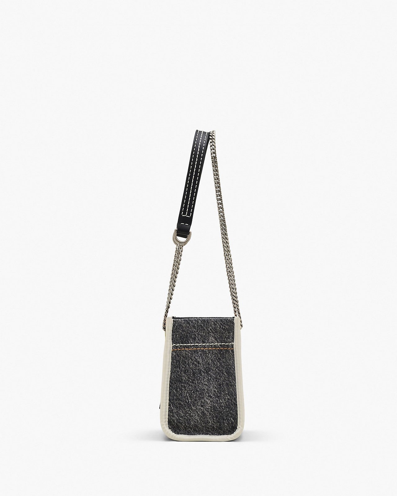 The Denim Chain Crossbody Tote Bag