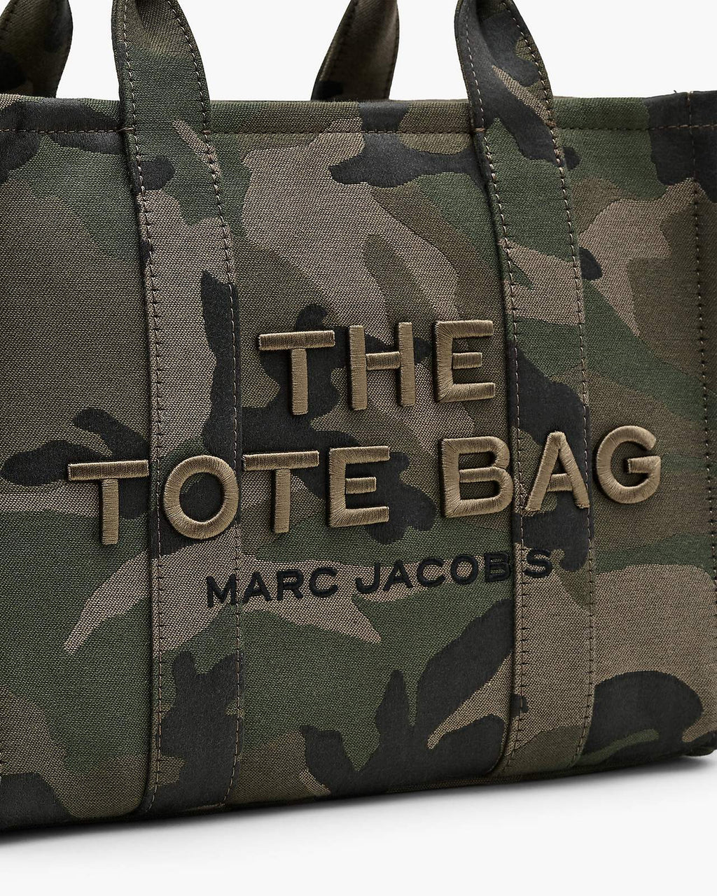 The Camo Jacquard Medium Tote Bag