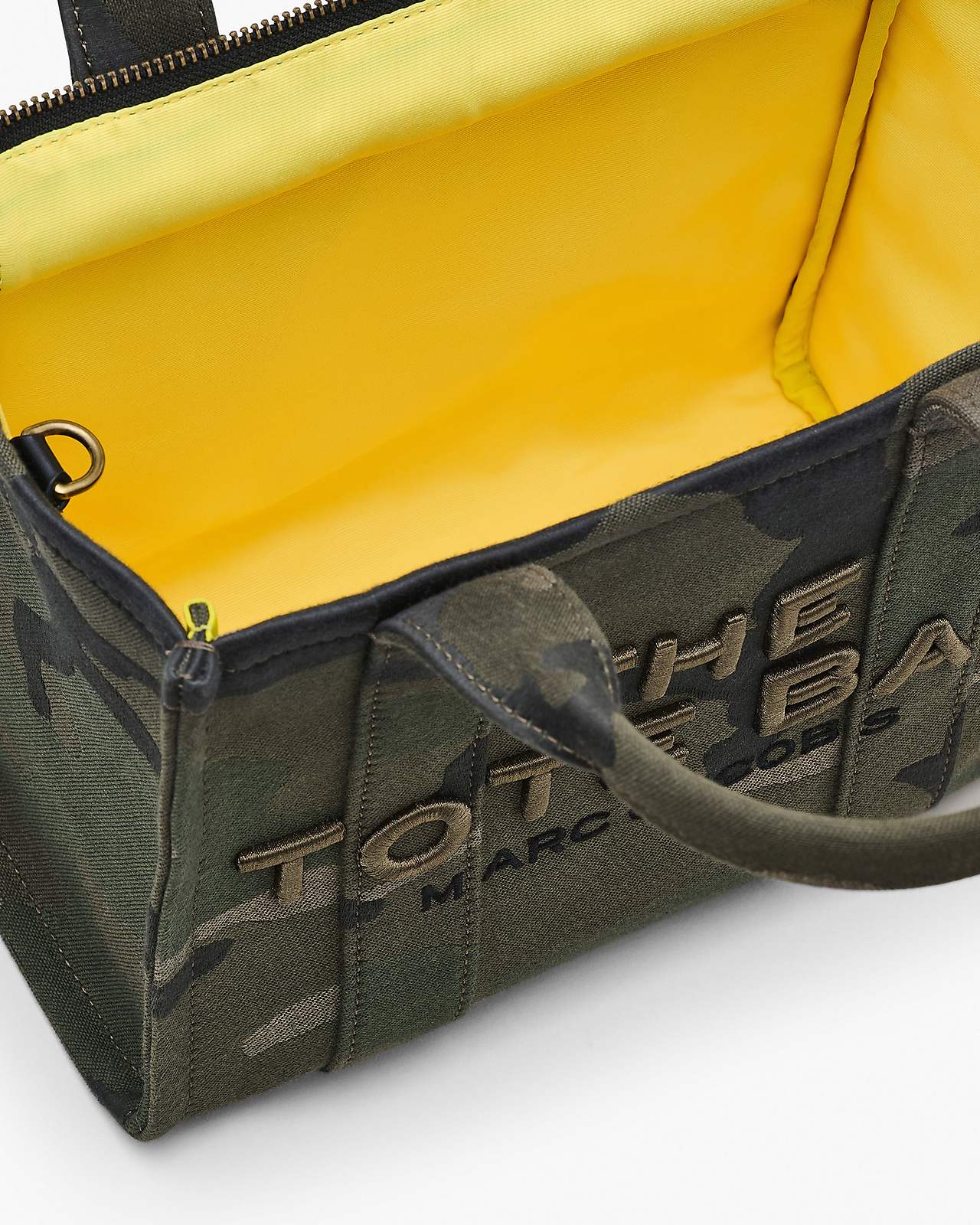 The Camo Jacquard Small Tote Bag