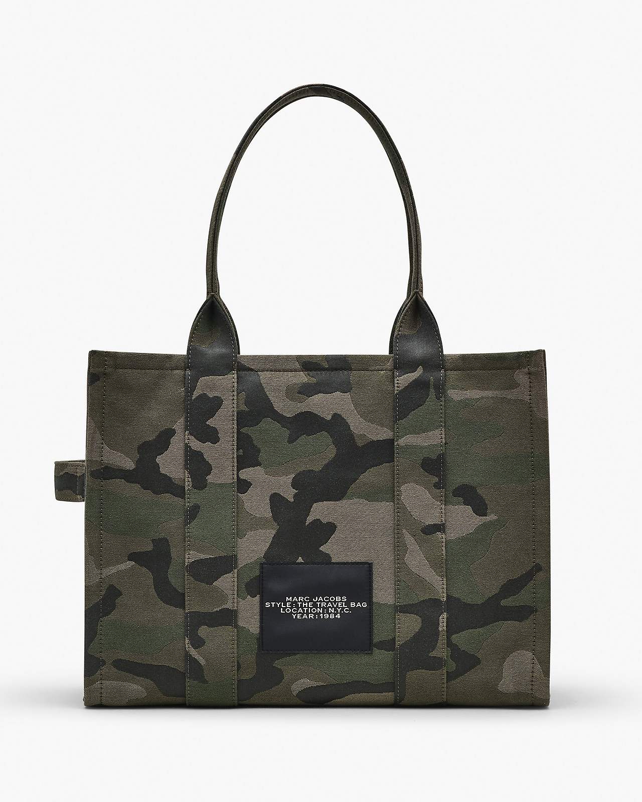 The Camo Jacquard Large Tote Bag