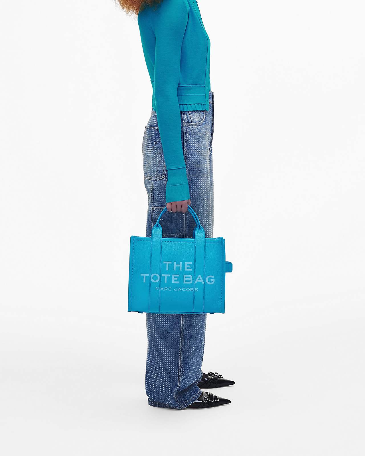 The Leather Medium Tote Bag