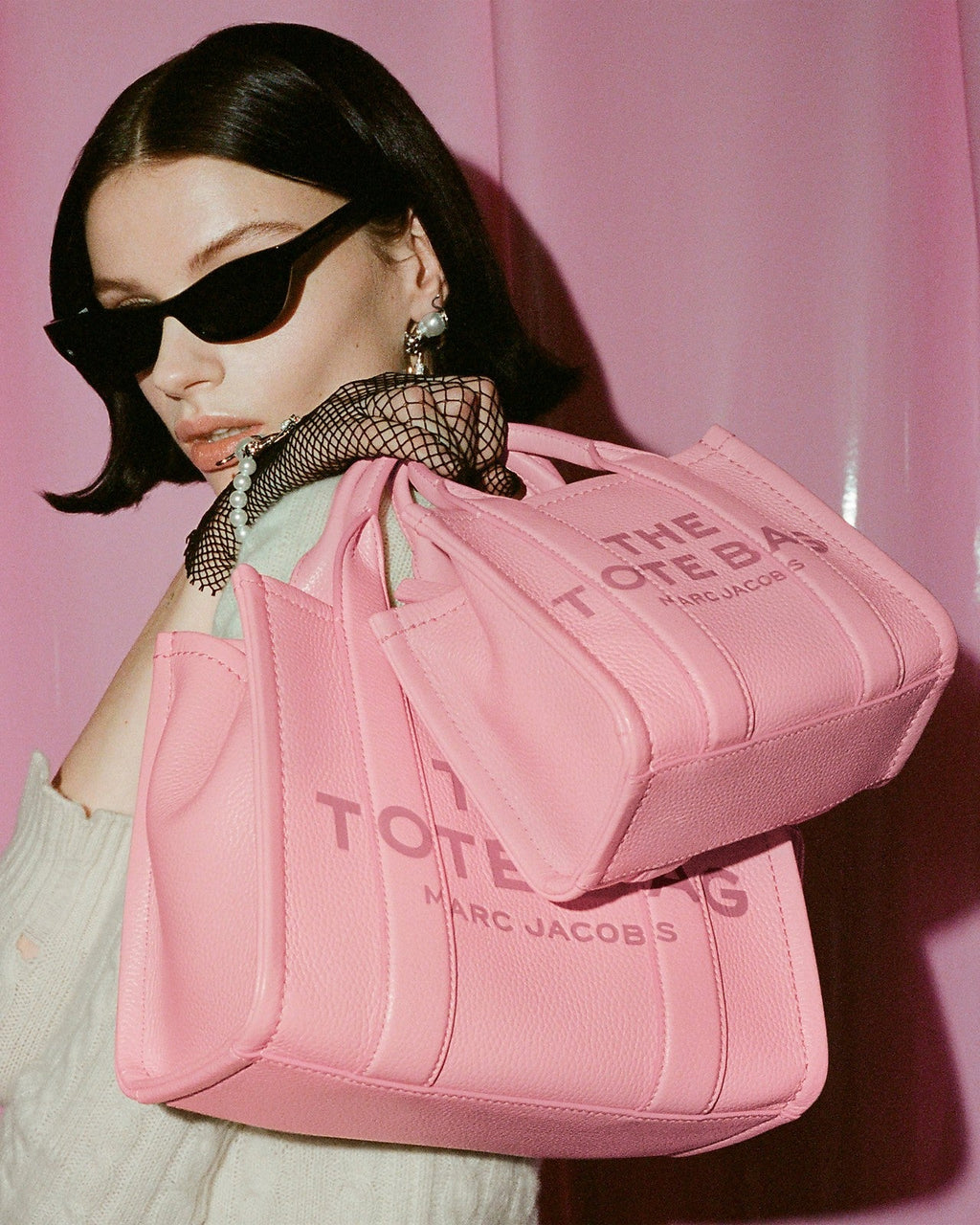 The Leather Crossbody Tote Bag